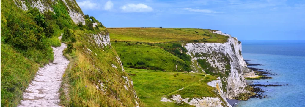 White cliffs of Dover